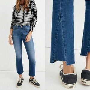 MADEWELL Cali Demi-Boot Jeans Back Seam 27